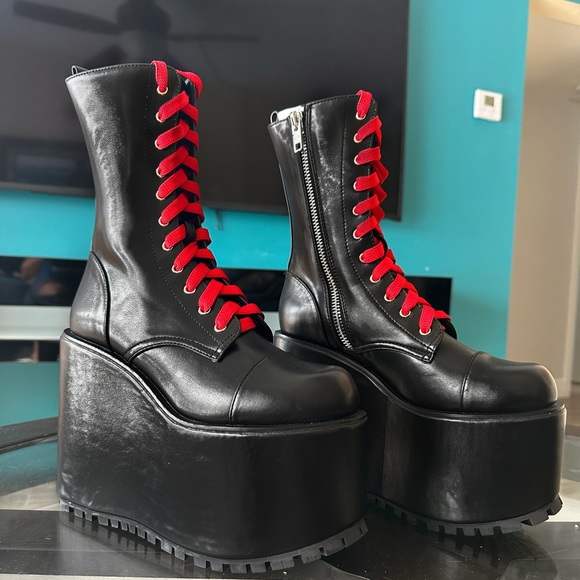 Dolls Kill Shoes Dolls Kill End In Sight Traitor Boots Poshmark